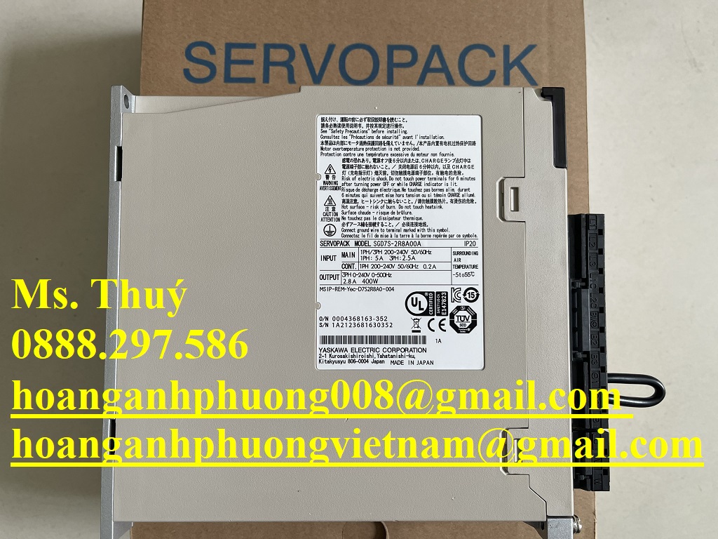 Servo Drive Yaskawa SGD7S-2R8A00A - Chính Hãng - New 100%